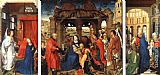 Rogier van der Weyden St Columba altarpiece painting